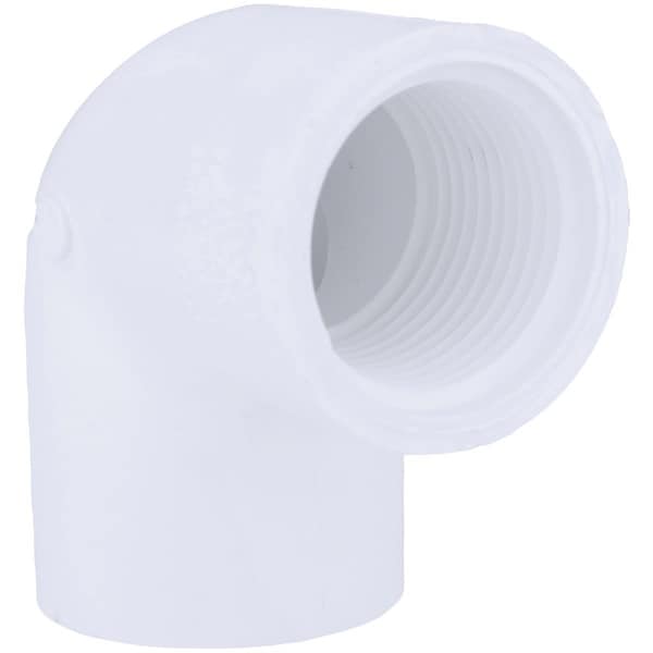 Charlotte Pipe And Foundry 1 In. Female x Female Schedule 40 90 Deg. PVC Elbow 1/4 Bend PVC 02302 1000HA - main